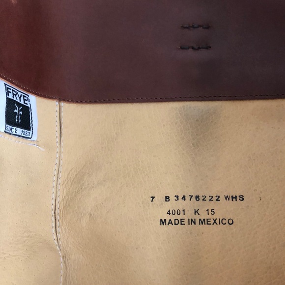 Chestnut Frye Riding Boots - Picture 8 of 8